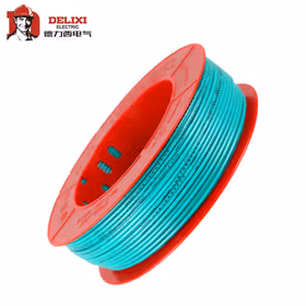 德力西电气 绝缘电线；BV-450/750V 2.5mm 绿色 100米 TM