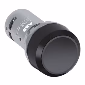 ABB CP1平头复位型按钮（不带灯型）,黑色；CP1-10B-01