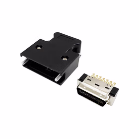 惠象 信号插头 适用三菱MR-JE-C\MR-J4W2\J4W3-B\MR-J5-W2\W3-G驱动器CN3接口  26芯；HX1-MR-J2CMP2