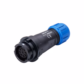 威浦 SY13型9孔电缆对接插座2C；SY1311C/S9II，（插座带护盖）