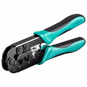 山泽(SAMZHE) 网线钳 网线网络电话线水晶压线钳 6P/8P两用多功能省力剥剪线钳 压接水晶头工具CD-168