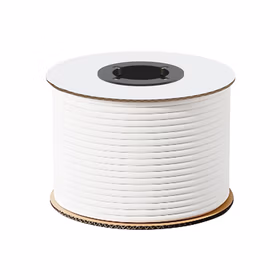 惠象 PVC梅花型号码管；0.5平方，内径1.5mm，白色，约85米/卷；HX-CM-0.5-W-85M