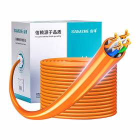 山泽(SAMZHE) SZ-6305Z 低烟无卤六类非屏蔽网线 305米