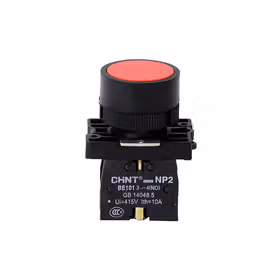 正泰 不带灯按钮 塑料头；NP2-EA42(替代LA18-01 红)