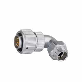 威浦 WY16型10针弯式夹爪紧固插头；WY16J10TU