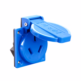 威浦 单相3极插座；TYP1608