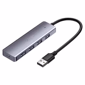 绿联(UGREEN) USB3.0 4口分线器输入端,USB 3.0A公输出端:4*USB3.0A母USB规格:USB3.0传输速率高达5Gbpa,主体尺寸:L104*W30*H10(mm),净线长:15cm彩盒包装；50985