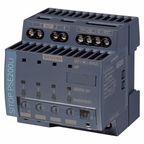 西门子 带混合信号触点的选择模块 SITOP PSE200U，DC 24V/4x3 ... 10 A