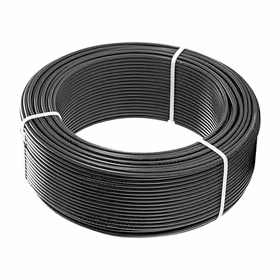 起帆 BVR单芯软电线；BV-450/750V-1X1.5(B) 黑色； 100米/卷；