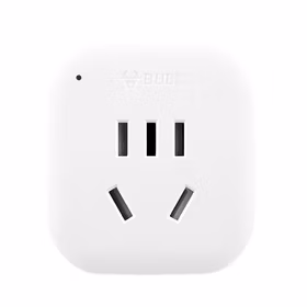 公牛 一转二插头转换器 美标转国标（国外使用）；GN-L01A