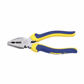 长城精工 Cr-V欧式精抛双色套塑柄钢丝钳8寸；211078