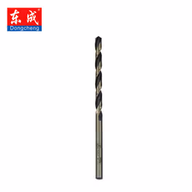 东成 轧制高速钢麻花钻头6mm,10支/盒；30170410022