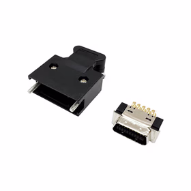 惠象 信号插头 适用三菱MR-JE-B\MR-J3-B\MR-J4-B\MR-J5-B驱动器CN3接口  20芯；HX1-MR-CCN1