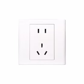 公牛 二三极连体插座面板；G06Z223 白色