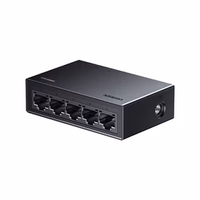 UGREEN/绿联 5口全千兆以太网交换机 35492 黑色 胶壳款 个