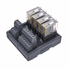 胜蓝SiRON 4位1C功率继电器模块;   Y432-O
