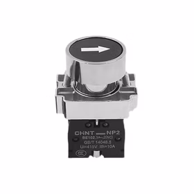 正泰 平头按钮 金属头；NP2-BA2351