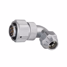 威浦 WY16型7针弯式夹爪紧固插头；WY16J7TU