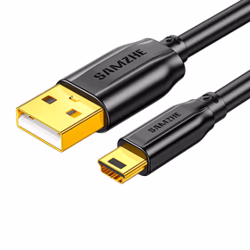 山泽(SAMZHE) UBR05  USB2.0转mini USB线 0.5米