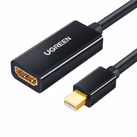绿联(UGREEN) Mini DP转HDMI转换器 小巧款ABS材料一体成型NXP的PTN3361芯片支持1080P简单方便分辨率:1920*1080彩盒包装；10461