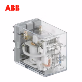 ABB CR-MX插拔式中间接口继电器；CR-MX220DC2L