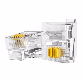 UGREEN/绿联 电话水晶头 80108 6P4C 100个 包