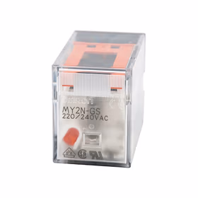 欧姆龙 微型功率继电器；MY2N-GS AC220/240 BY OMZ/C
