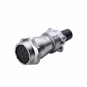 威浦 WY20型7孔直式对接电缆护套插座B；WY20K7ZIB