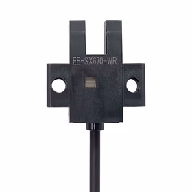 欧姆龙 导线引出型微型光电传感器；EE-SX670P-WR 1M