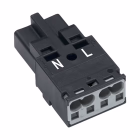 万可  插头; 2极; 类型 A; 4,00 mm; 黑色；770-212