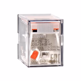 欧姆龙 微型功率继电器；MY2N-GS-R AC220/240 BY OMZ/C