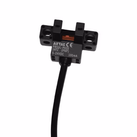 亚德客 槽型光电传感器L型 PNP 2M