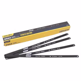 得力 钢锯条 12寸24T；DL6104（100根/盒）