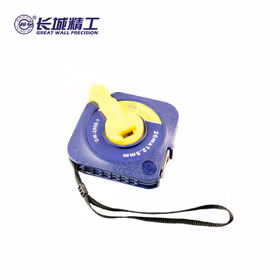 长城精工 08-1系列亚光蓝圆方型盒式长卷尺,15m*12.5mm；GW-1508-1
