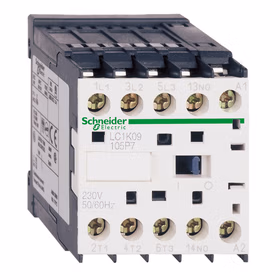 施耐德电气 TeSys K系列四极接触器,9A,48V,50/60Hz,印刷电路板焊接引脚；LC1K090085E7