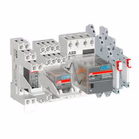 ABB 超薄继电器附件-底座；CR-S012/024VADC1SS