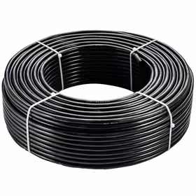 起帆 RVV非屏蔽多芯电缆；RVV-300/500V-5X1.5 黑色；100米/卷；