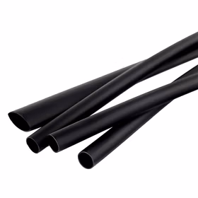 惠象 聚烯烃单壁热缩管；内径1.5mm，收缩比2:1，收缩温度125℃，黑色，200米/卷；HX-SHT-ID1.5-2X-BK-200M