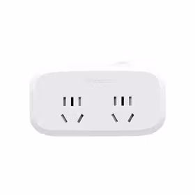 公牛 一转四转换插头 插座电源转换器一字型 4位总控 10A 250V；GN-934K