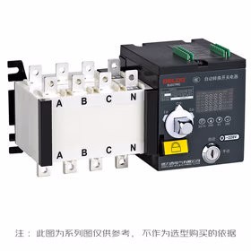 德力西电气 双电源自动转换开关CDQ1s-630/4PB 400A