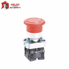 德力西电气 按钮开关；LAY5s-BS &Phi;30 红 1NC(标准型旋转复位式急