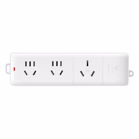 公牛 无开关无线插排插座插线板大功率 需自配线与插头 1位16A 2位10A 250V；GN-405D 无线