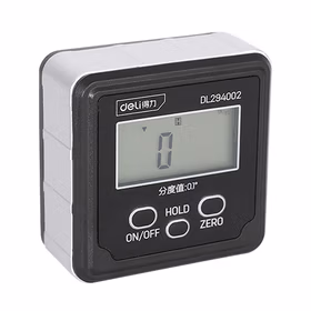 得力 数显倾角仪三键   三键；DL294002