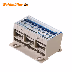 魏德米勒 W系列,接线板,额定横截面:35mm,螺钉联接,TS 35；WPDB 35/16/6/N 1/2/5/11