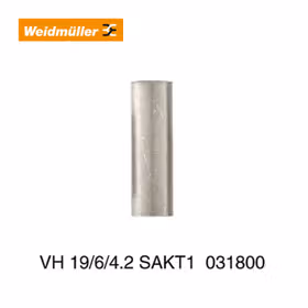 魏德米勒 SAK系列,联接套管,用于横联件,回路数:1；VH 19/6/4.2 SAKT1