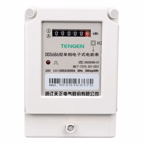 天正电气  DDS686系列DD系列电子表；DDS686-4G(A7) 220V 20(80)A 2级新型