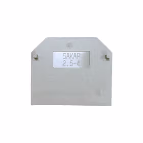 魏德米勒 接线端子附件,挡板；SAKAP 2.5-4