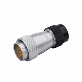 威浦 WS28型16针直式塑料软管插头；WS28J16TD