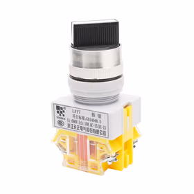 天正 三位置旋钮 黑 自锁 1NO+1NC；LAY7-11X/31 旋钮三位 (黑)