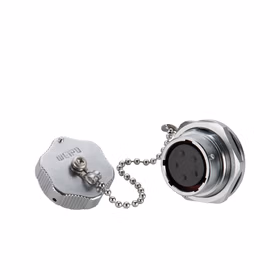 威浦 WY20型5孔前螺母插座；WY20K5ZMQ，（插座带护盖）